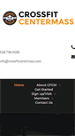 Mobile Screenshot of crossfitcentermass.com